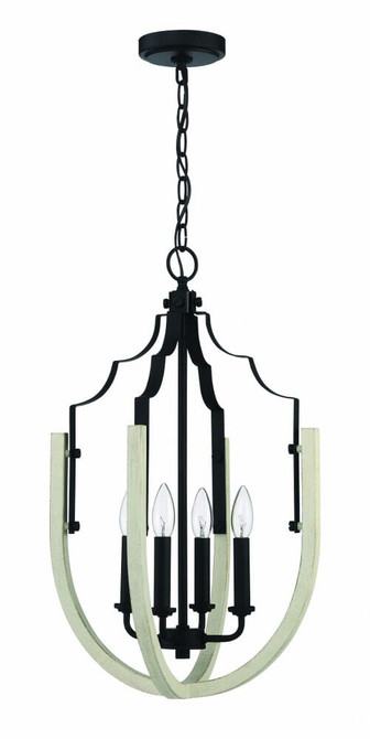 Carina - Four Light Foyer - 14 inches wide by 23.63 inches high