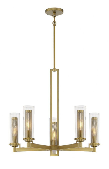 Emmerham - 5 Light Chandelier-23.75 Inches Tall and 26 Inches Wide