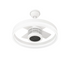 Sky Fan & Turbo Heater 4 blades Matte White finish