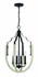 Carina - Four Light Foyer - 14 inches wide by 23.63 inches high
