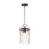 Warren - 1 Light Pendant-12 Inches Tall and 7.5 Inches Wide