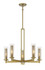 Emmerham - 5 Light Chandelier-23.75 Inches Tall and 26 Inches Wide