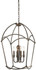 Jupiter's Canopy - 4 Light Pendant in Transitional Style - 28.75 inches tall by 17 inches wide