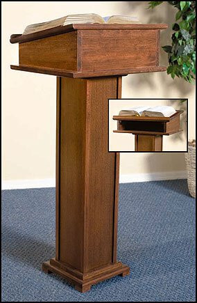 Lectern with Shelf (LC908) - [Wholesale]Christian Brands Church Supply
