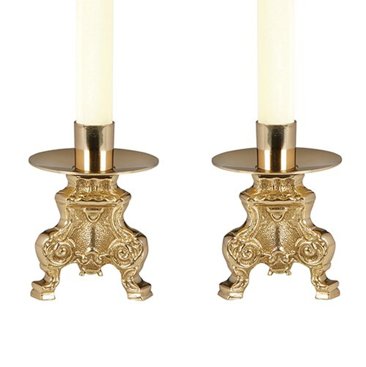 Small Altar Candlesticks - Pair - [Wholesale]Christian Brands