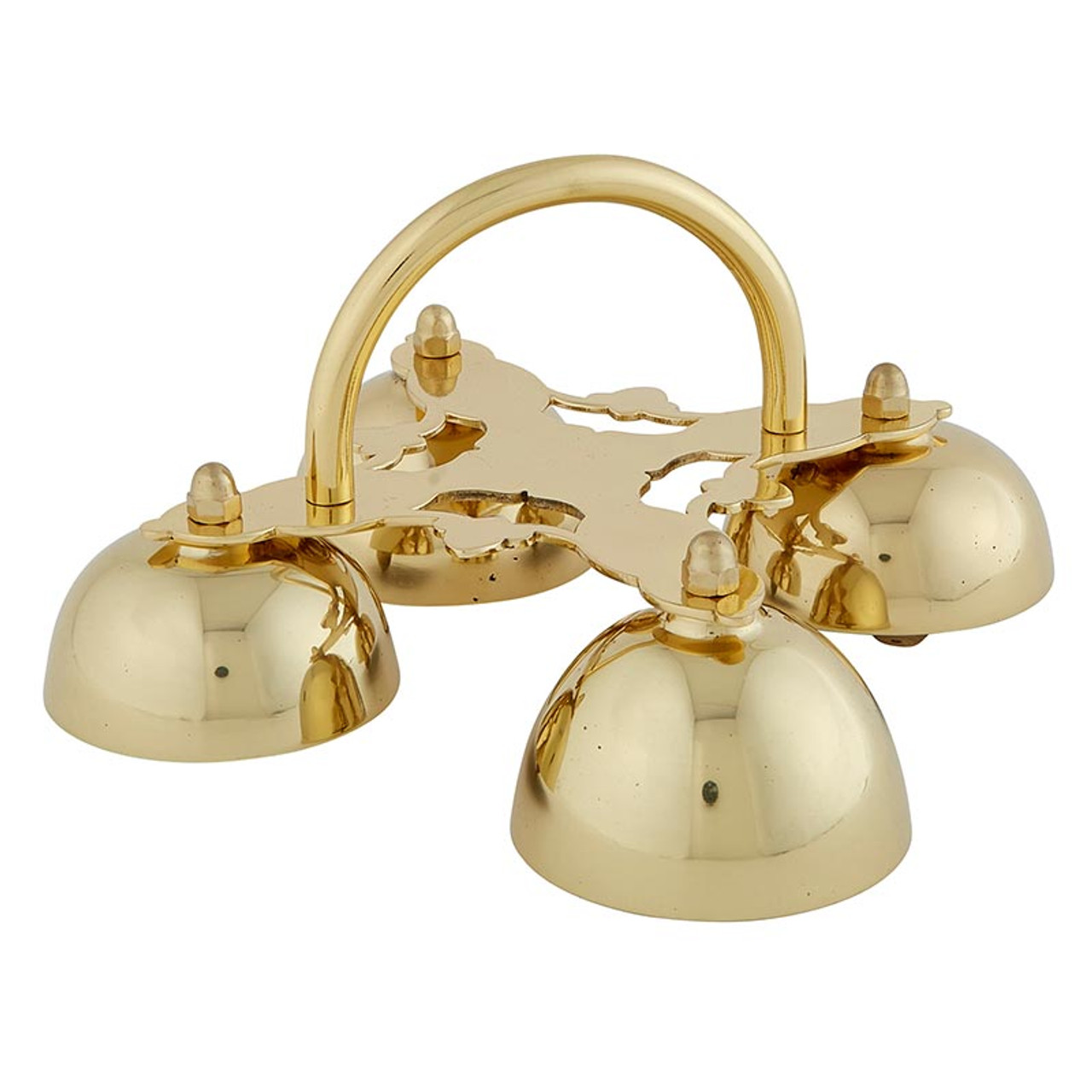 Altar Bell Four Sounds Golden-Plated Decorated : : Home