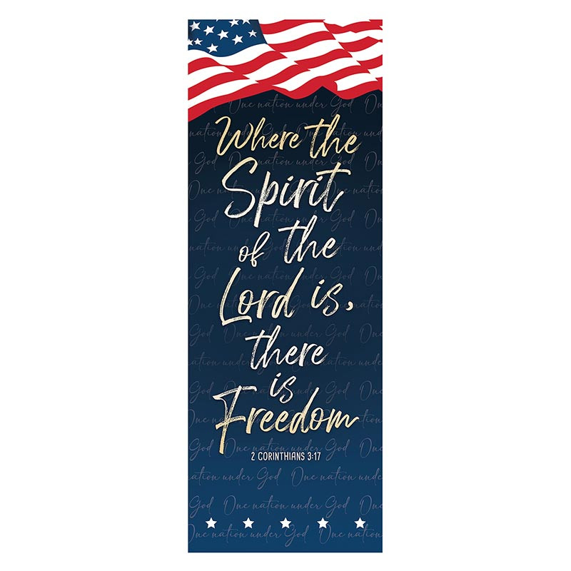 Freedom X-Stand Banner - [Wholesale]Christian Brands Church Supply