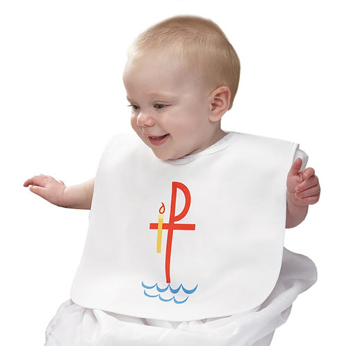 Baptismal Bib With Velcro&#174;