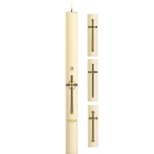 No 6 Special Assorted Cross Paschal Candles