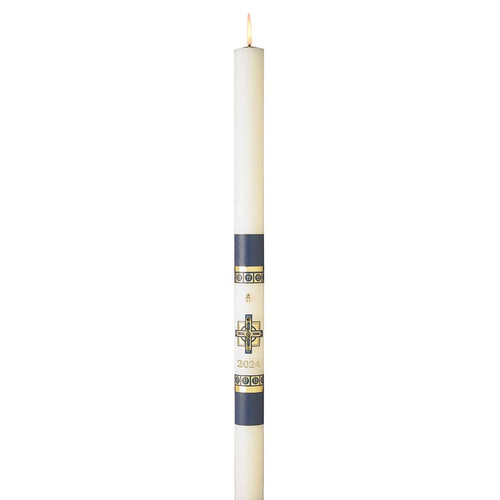 No 6 Special Alpha Omega Paschal Candle