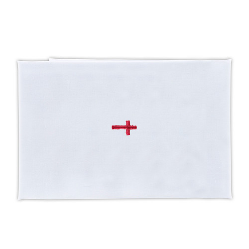 Red Cross Purificator - Poly Cotton Blend - 12/pk