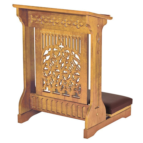 Tree of Life Padded Kneeler - Medium Oak