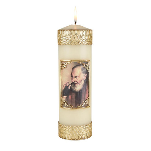 Devotional Candle - St Pio