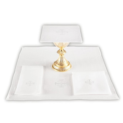 100% Cotton Jerusalem Cross Altar Linen Set