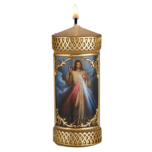 Divine Mercy Devotional Candle