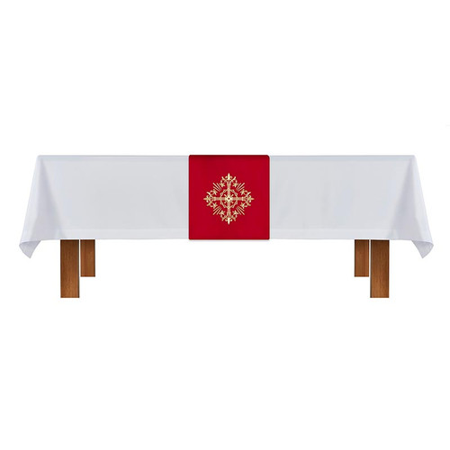 Altar Frontal and  Holy Trinity Cross Overlay Cloth - Set of 2