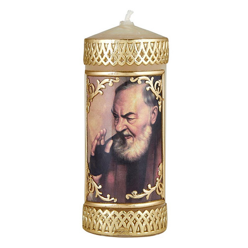 Saint Pio Devotional Candle