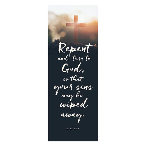 Repent X-Stand Banner