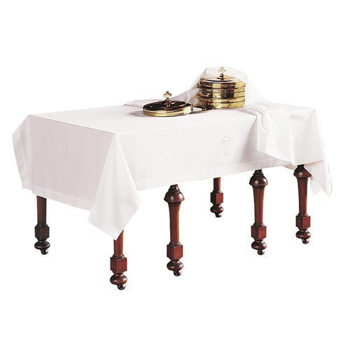 Two-Piece Communion Linen Set - Latin Cross - 2/set