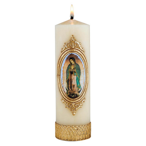 Devotional Candle - Our Lady of Guadalupe (N7393)