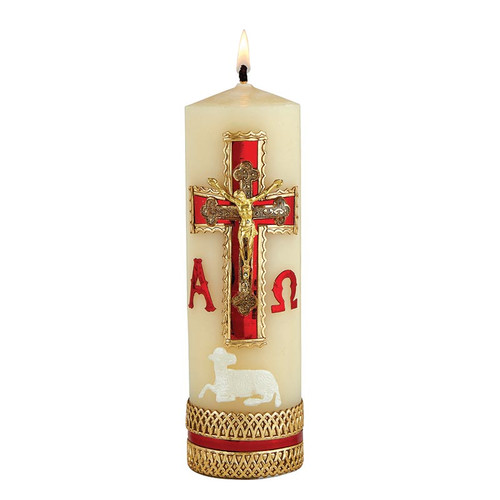 Family Prayer Candle - Christ the Redeemer