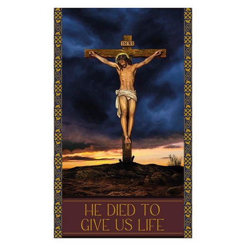 Giardino Series - He Died to Give Us Life Banner