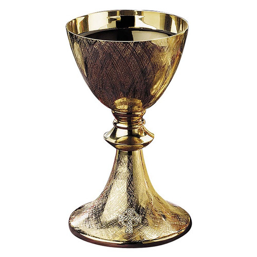 Celtic Cross Chalice with Paten