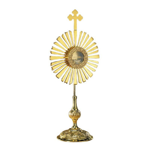 Large Cross Monstrance with Luna