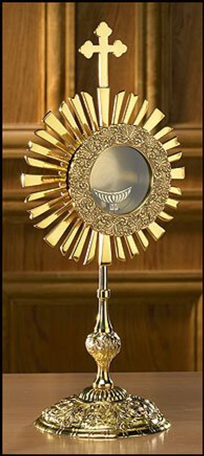 Cross Monstrance with Luna