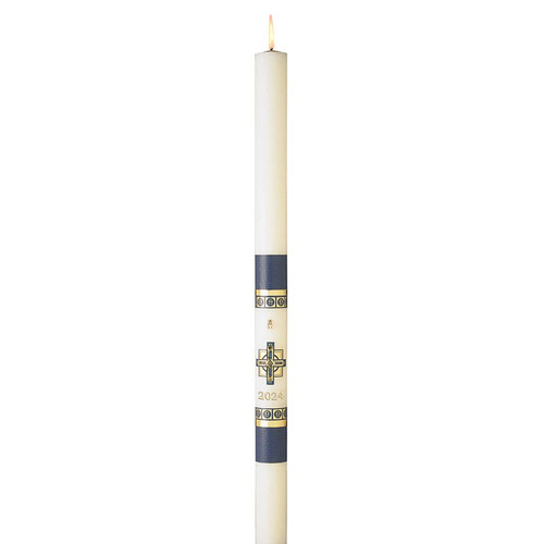 No 4 Alpha Omega Paschal Candle