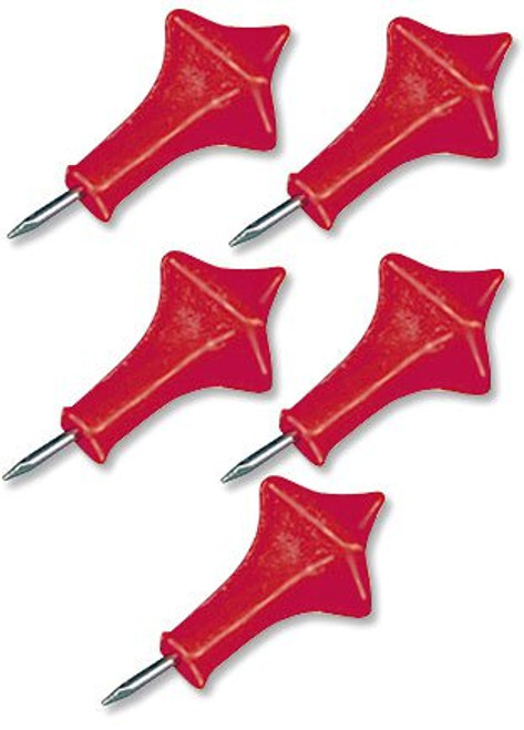 Red Incensed Paschal Nail Set - 5/pk