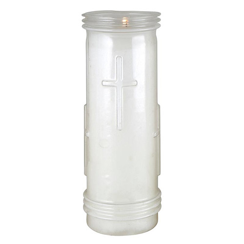 PrayerLights : 6 Day Candles in Plastic