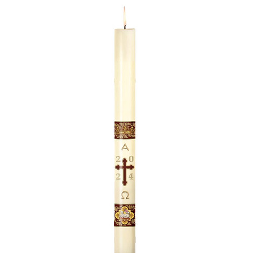 No 11 Agnus Dei Paschal Candle