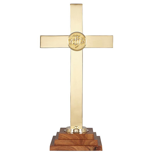 Chapel Altar Cross with IHS Emblem