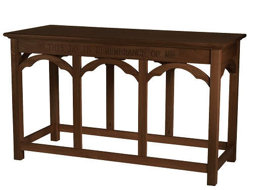 Communion Table - Walnut