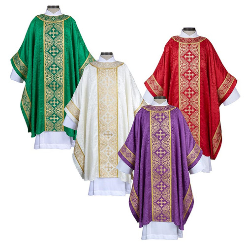 Excelsis Gothic Chasuble - Set of 4