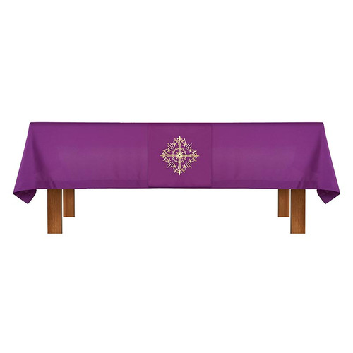 Altar Frontal and  Holy Trinity Cross Overlay Cloth - Set of 2