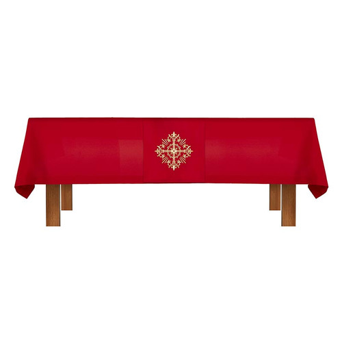 Altar Frontal and  Holy Trinity Cross Overlay Cloth - Set of 2