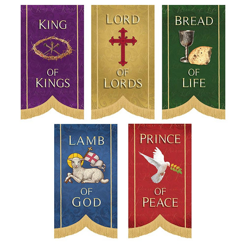 Call Him By Name Series Banner Set - Set of 5