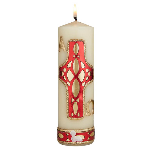 Family Prayer Candle - Easter Mosaic