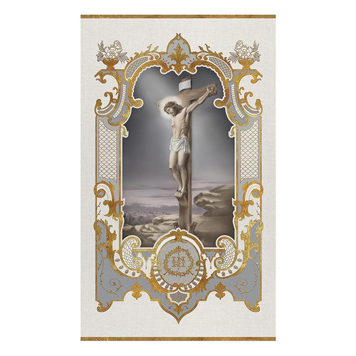 Crucifixion Vintage Banner