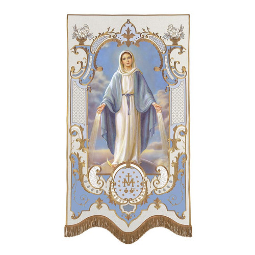 Our Lady of Grace Vintage Banner