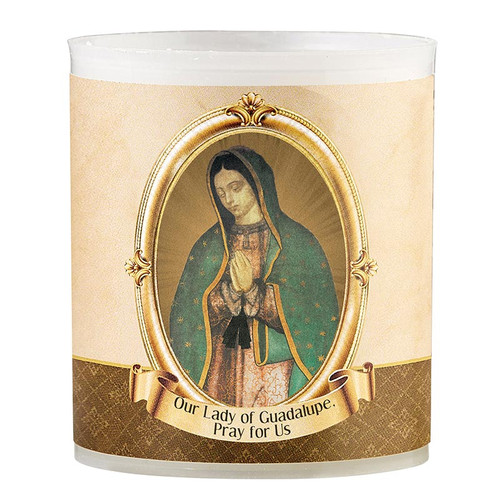 Devotional Votive Candle - Our Lady of Guadalupe