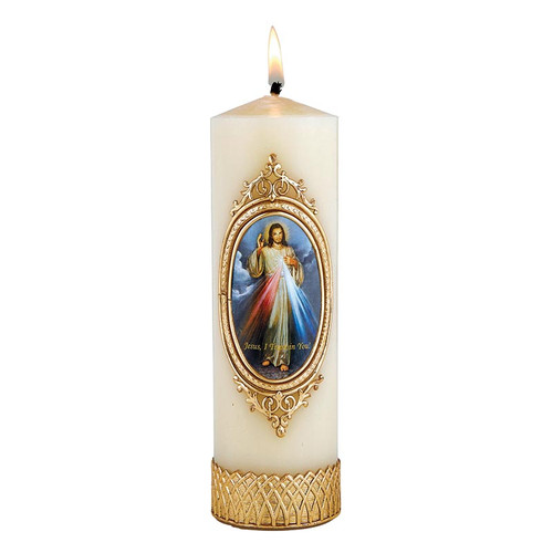 Devotional Candle - Divine Mercy