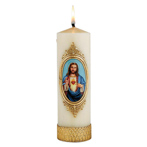 Devotional Candle - Sacred Heart (N7397)