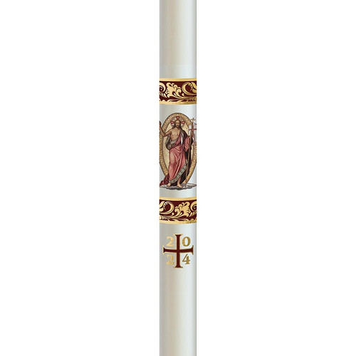 No 4 Behold the Lord Paschal Candle