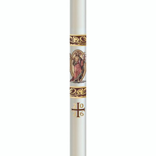 No 6 Special Behold the Lord Paschal Candle
