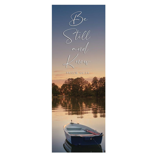 Be Still and Know X-Stand Banner