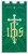 Maltese Jacquard Banner: Green