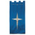 Maltese Jacquard Banner: Blue